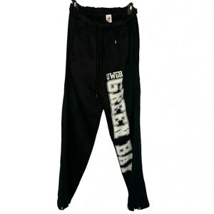 University of Wisconsin Green Bay  Sweatpants Pants Joggers Black Size Large